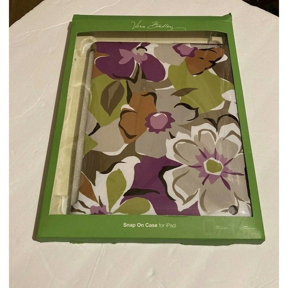 Vera Bradley Floral Snap On Case for iPAD2 & iPAD3 - Picture 1 of 3
